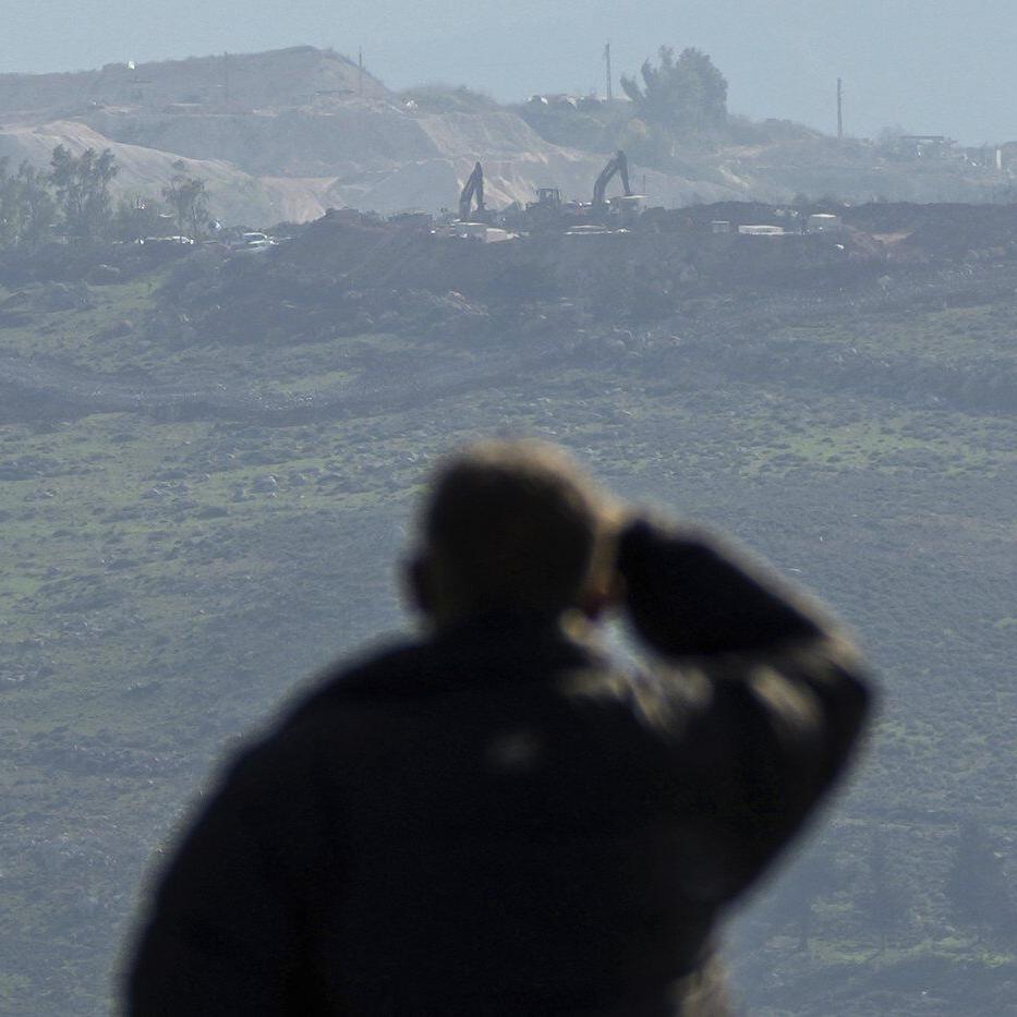 Border town's residents rebuild in south Lebanon as Hezbollah leader calls for Israeli withdrawal